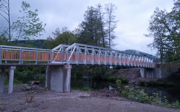 Passerelle terminée