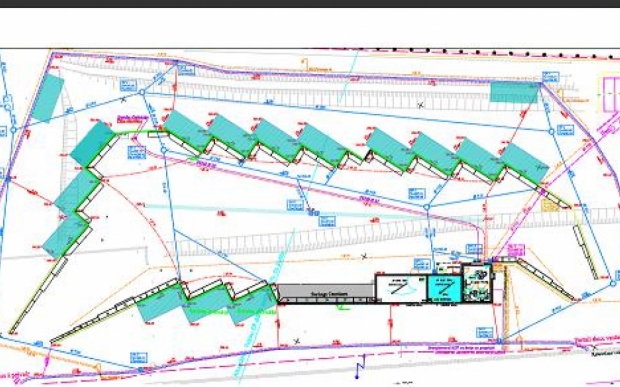 Plan de la déchetterie