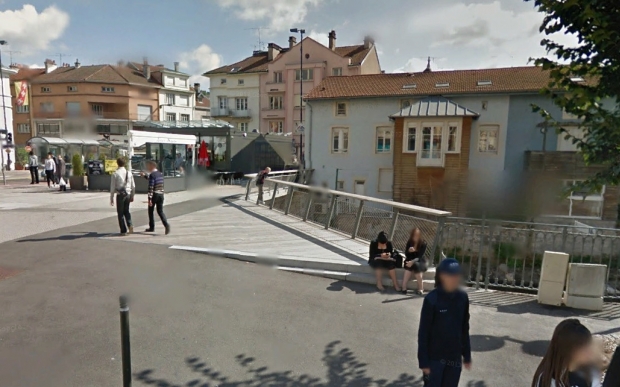 Balcon terminé et ouvert au public
