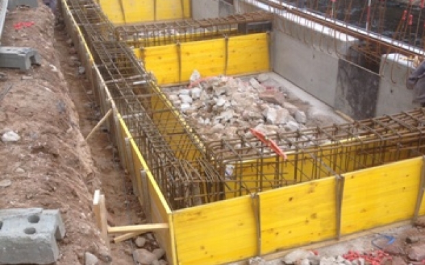 ferraillage des fondations des balcons