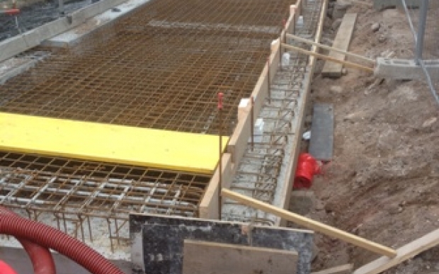 ferraillage des fondations des balcons