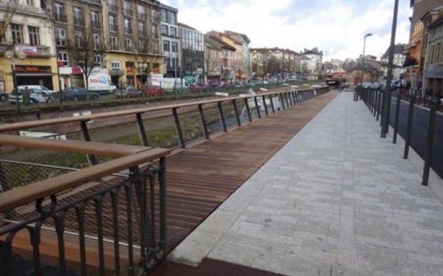 travaux terminés, vu sur le balcon