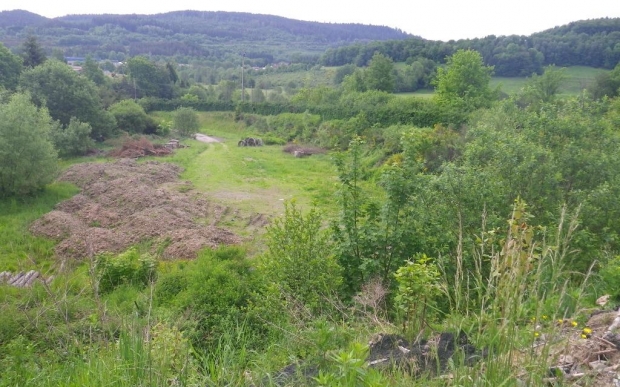 Avant travaux, zone de l'extension