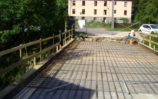 Ferraillage du tablier b&eacute;ton arm&eacute;